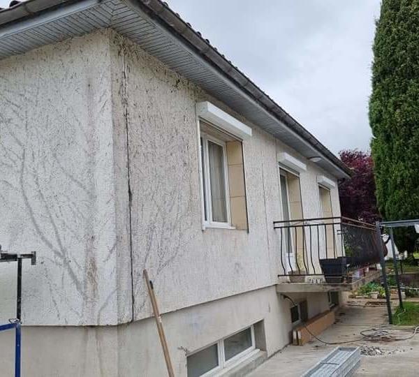 ravalement de façade avant