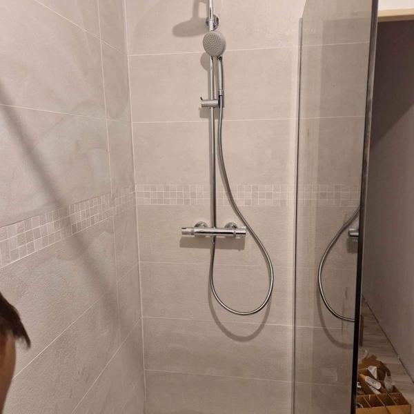 douche après